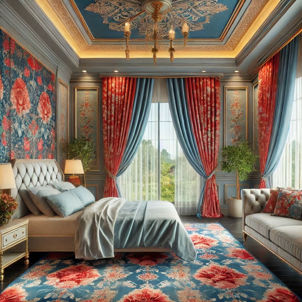 Image shows Bedroom Decoration Idea.