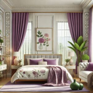 Image shows Bedroom Decoration Idea.