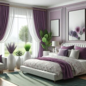 Image shows Bedroom Decoration Idea.