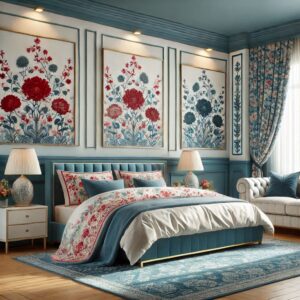 Image shows Bedroom Decoration Idea.